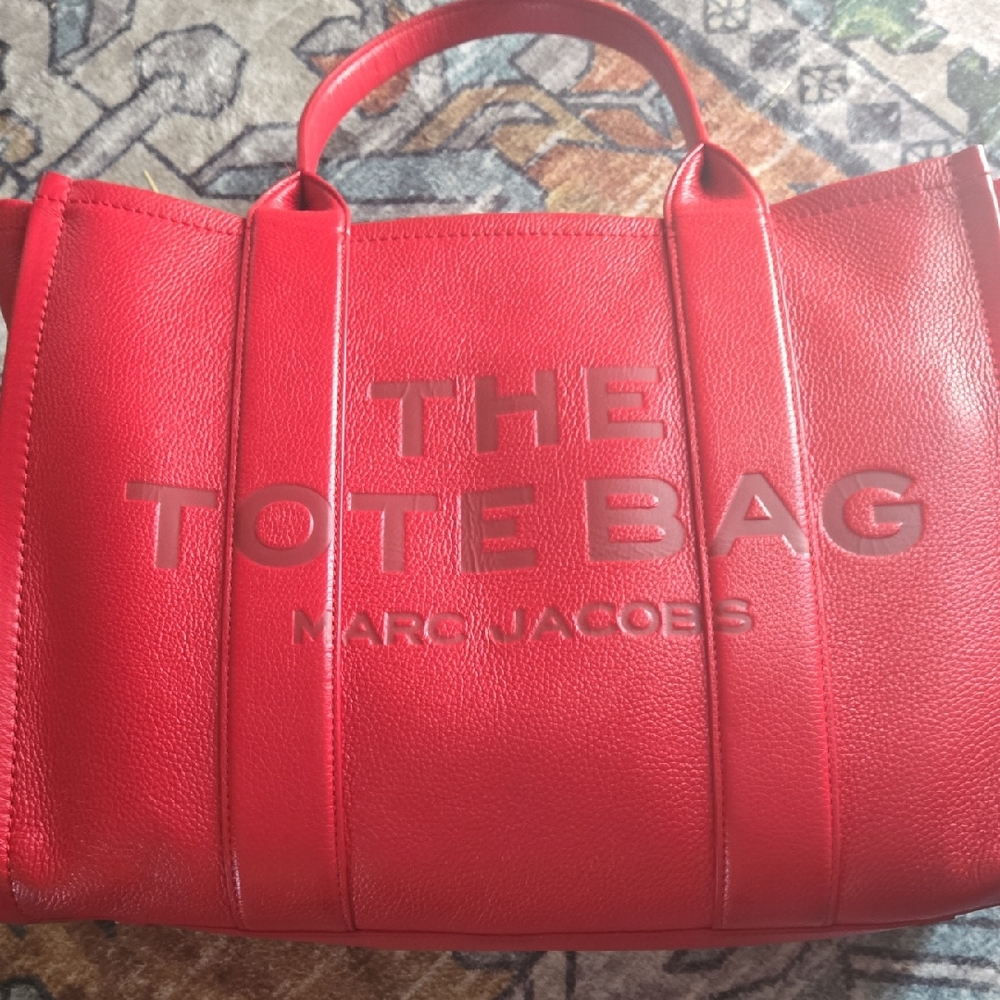 Marc Jacobs Red Tote Bag